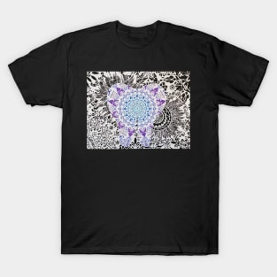 Purple tooth mandala T-Shirt